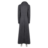 28 Years Later (2025) Isla Gray Coat Dress Scarf Set Outfits Cosplay Costume